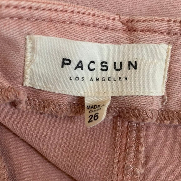 PacSun Dusty Pink Denim Skirt - Picture 5 of 8